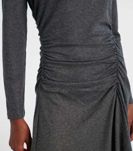 Theodora ruched wool-blend midi dress - Veronica Beard - Modalova