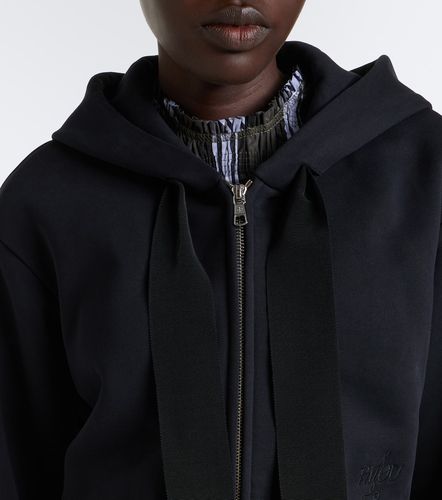 Felpa in cotone con zip e cappuccio - Patou - Modalova