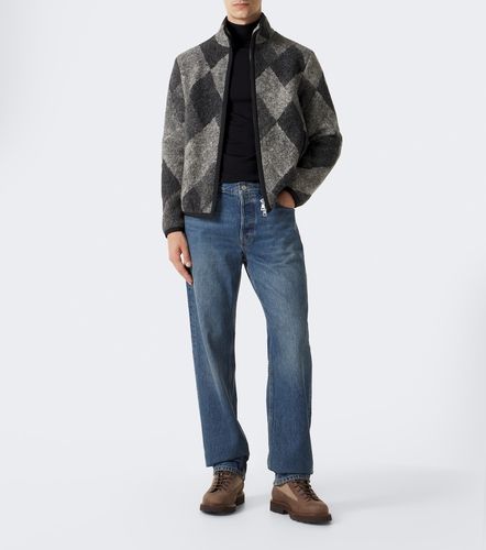 Moncler Giacca Argyle in misto lana - Moncler - Modalova