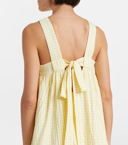 Betsie gingham minidress and scarf set - Montce - Modalova