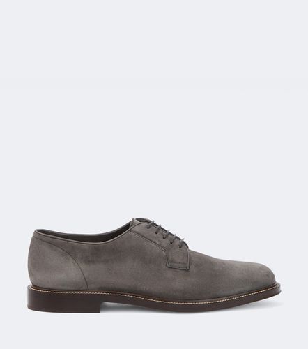 Suede Derby shoes - Brunello Cucinelli - Modalova