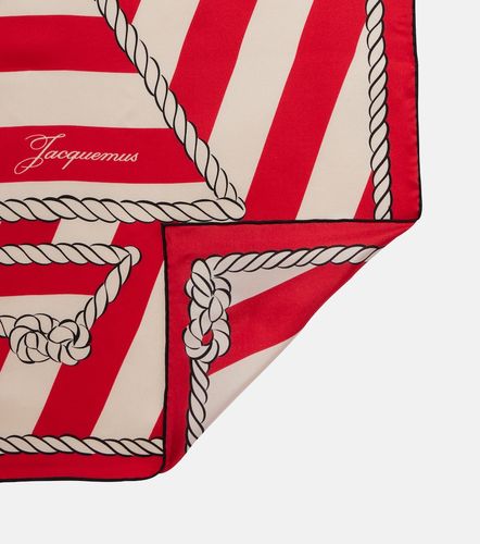 Bateau Corde printed silk scarf - Jacquemus - Modalova