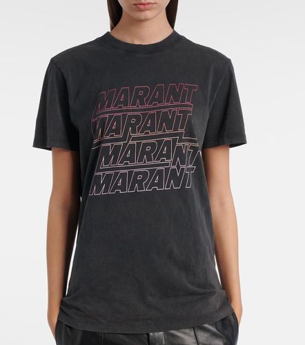Camiseta Zoeline de jersey de algodón estampada - Marant Etoile - Modalova