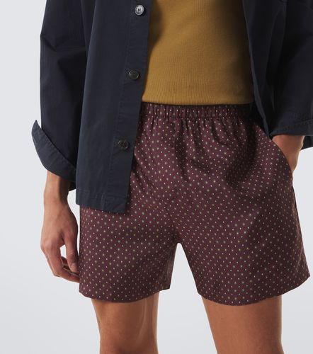 Saint Laurent Printed silk shorts - Saint Laurent - Modalova