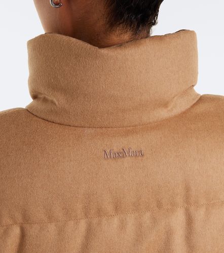 Reversible camel hair down jacket - Max Mara - Modalova