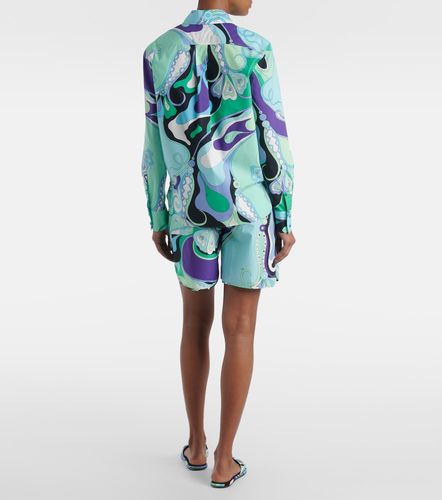 Pucci Orchidee printed cotton shirt - Pucci - Modalova