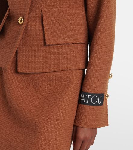 Iconic wool and cotton-blend jacket - Patou - Modalova