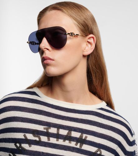 Occhiali da sole a mascherina CD Chain M2U - Dior Eyewear - Modalova