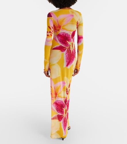 Same Floral mesh maxi dress - Same - Modalova