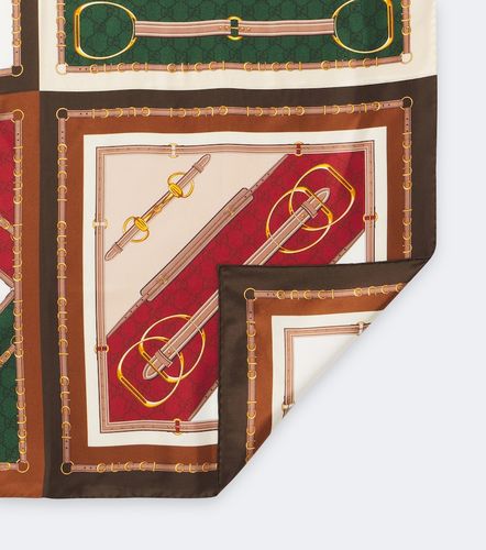 Gucci Sciarpa in twill di seta - Gucci - Modalova