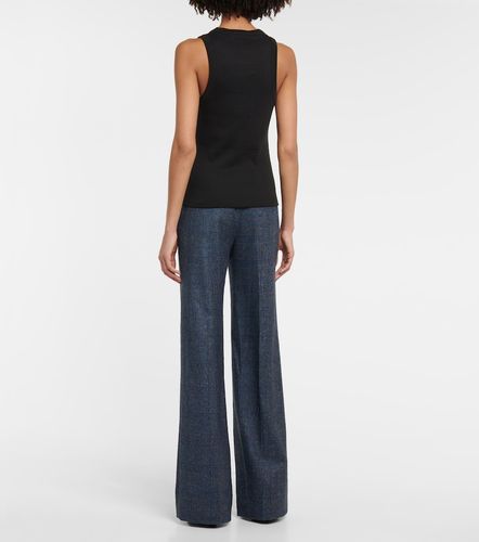 Jordyn cotton-blend jersey tank top - Veronica Beard - Modalova