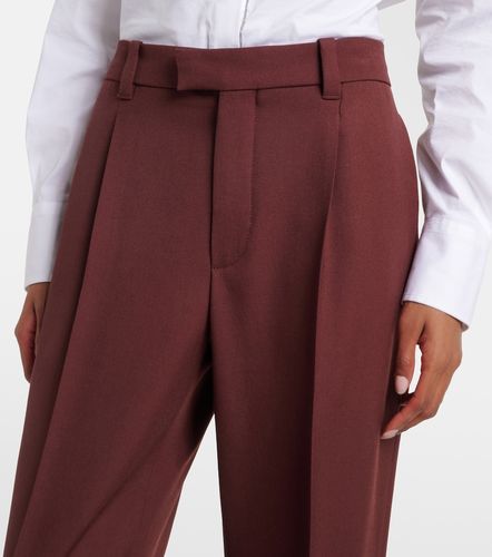 Monili virgin wool straight pants - Brunello Cucinelli - Modalova