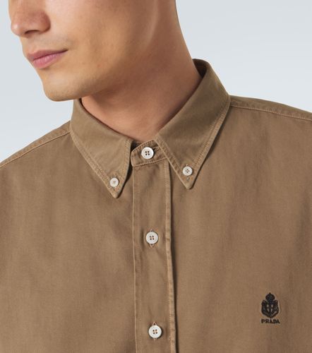 Prada Camisa de algodón bordada - Prada - Modalova
