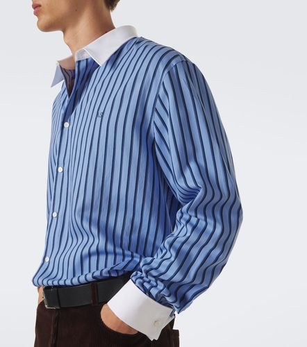 Camisa de satén y sarga a rayas - Acne Studios - Modalova