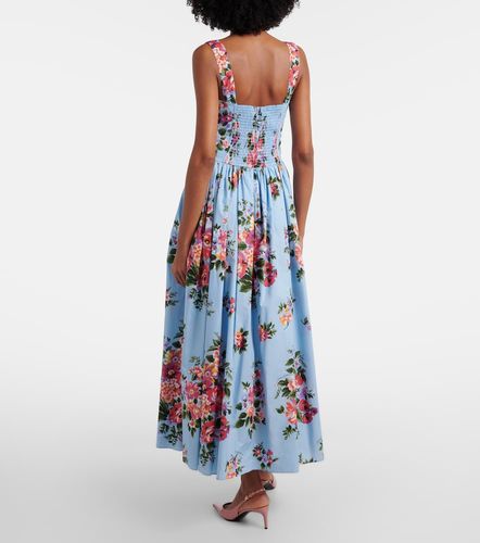Vestido bustier de algodón floral - Dolce&Gabbana - Modalova