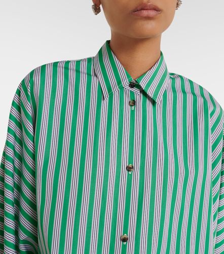 Camisa Double L de popelín de algodón a rayas - Loewe - Modalova