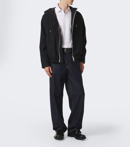 Sacai Giacca in lana con cappuccio - Sacai - Modalova