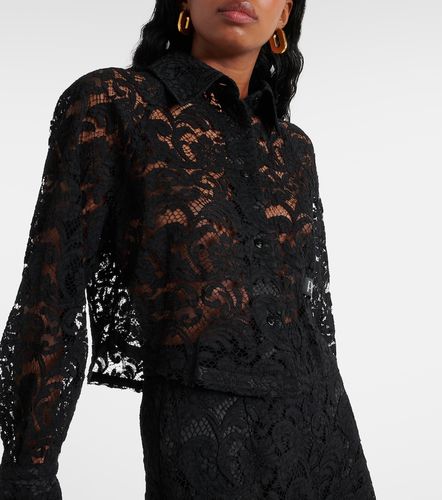Patou Blusa cropped de encaje - Patou - Modalova