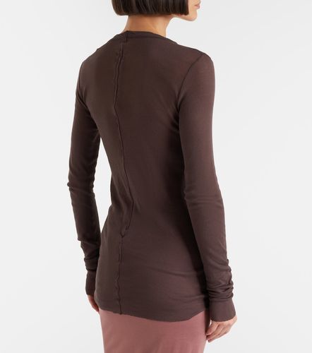 Top de jersey de algodón - Rick Owens - Modalova