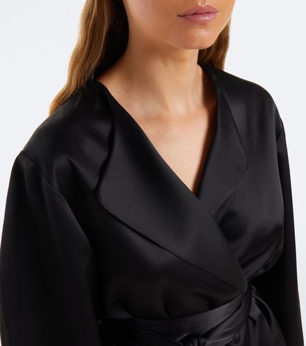 The Sei Belted silk blouson jacket - The Sei - Modalova