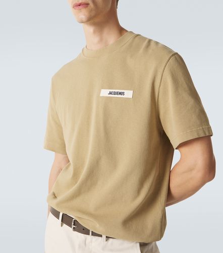 Camiseta de jersey de algodón con logo - Jacquemus - Modalova