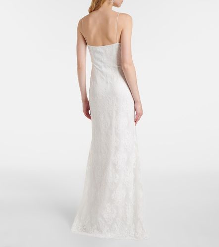 Strappy floral lace gown - Self-Portrait - Modalova