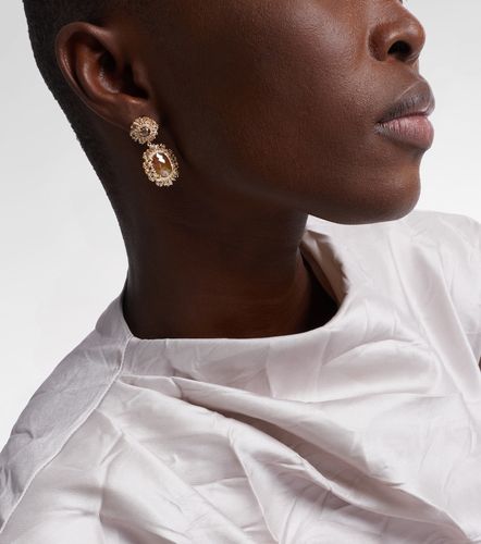 Pendientes Doublet de oro de 18 ct con diamantes - Suzanne Kalan - Modalova