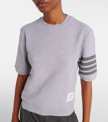 Camiseta 4-Bar de jersey de algodón - Thom Browne - Modalova