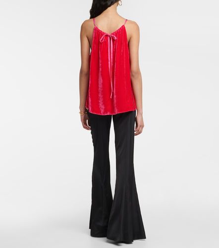 Top de terciopelo con cuello halter - Velvet - Modalova