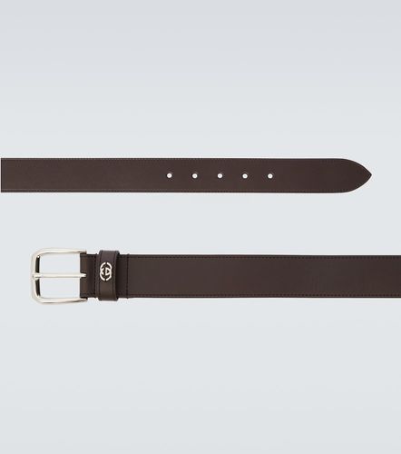 Cinturón Interlocking G de piel - Gucci - Modalova