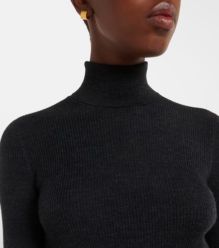 Ribbed-knit wool, silk, and cashmere sweater - Agnona - Modalova