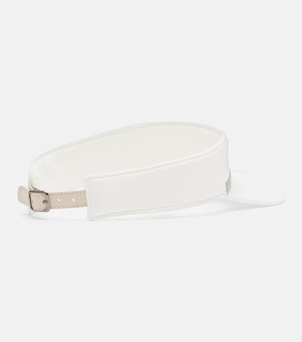 Visera con piel y cuentas Monili - Brunello Cucinelli - Modalova