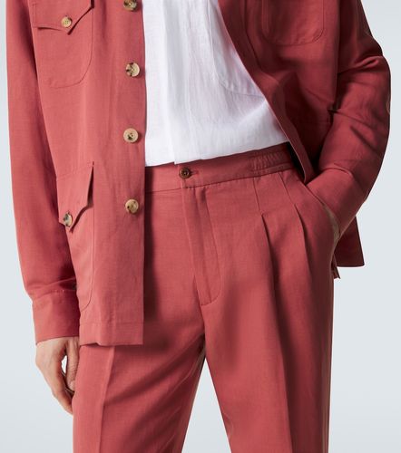 Rubinacci Pleated tapered pants - Rubinacci - Modalova