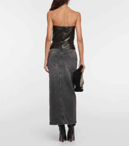 Isabel Marant Bustier Etna de piel - Isabel Marant - Modalova