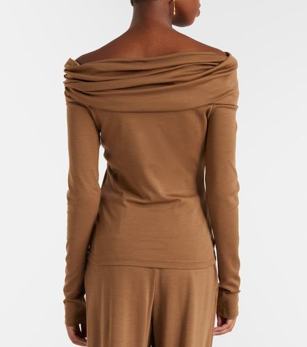 Orafo draped virgin wool top - Max Mara - Modalova