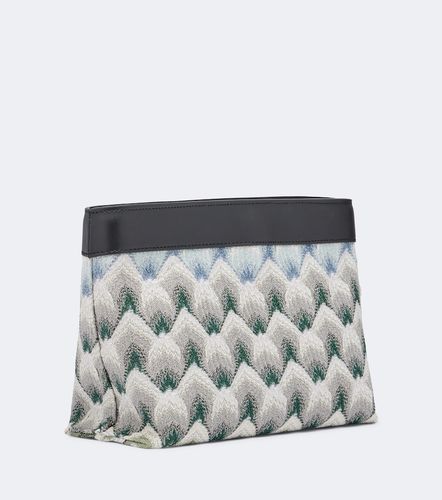 Missoni Pouch Mini de lamé y piel - Missoni - Modalova
