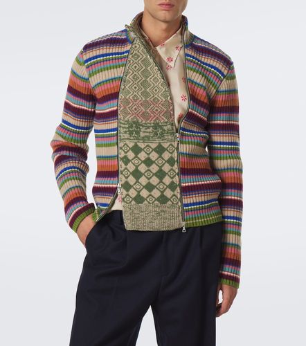Pullover in lana a righe - Dries Van Noten - Modalova