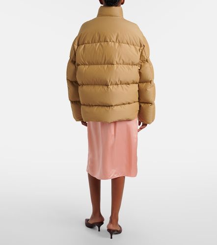 Logo cotton-blend puffer jacket - Prada - Modalova