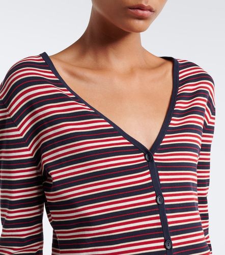 Cardigan Doris in misto cotone a righe - Faithfull - Modalova