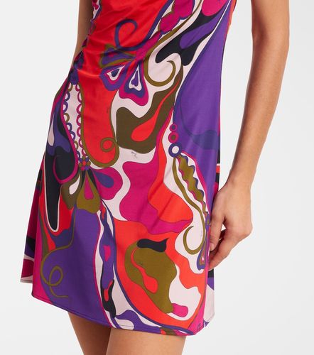 Orchidee satin jersey minidress - Pucci - Modalova
