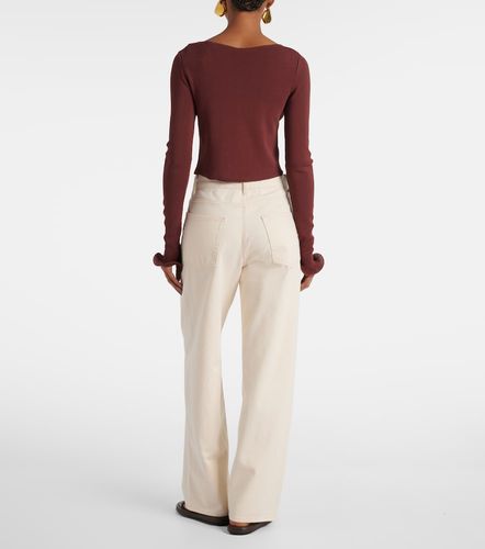 Same Top de punto con volantes - Same - Modalova