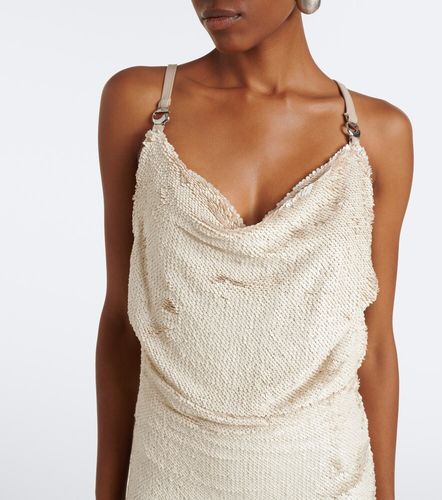 Coperni Abito lungo con paillettes - Coperni - Modalova