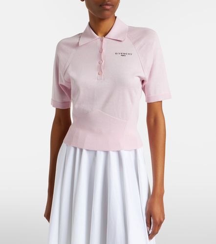 Givenchy Polo in cotone e seta - Givenchy - Modalova