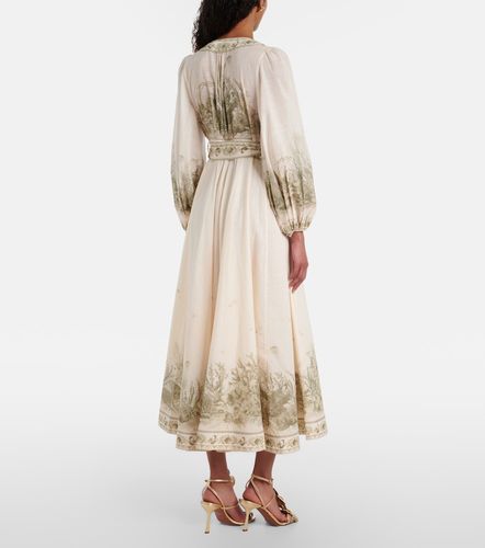 Wanderlust printed cotton wrap dress - Zimmermann - Modalova