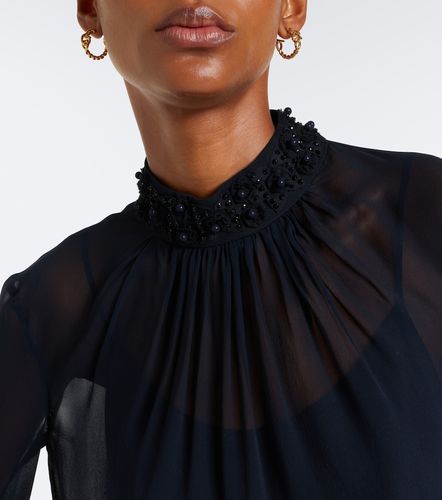 Max Mara Embellished sheer blouse - Max Mara - Modalova