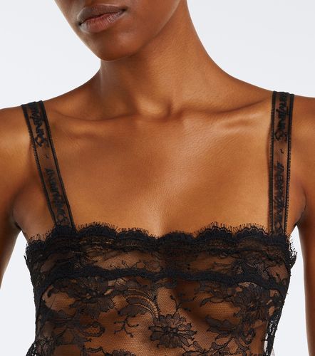 Saint Laurent Top lencero de encaje - Saint Laurent - Modalova