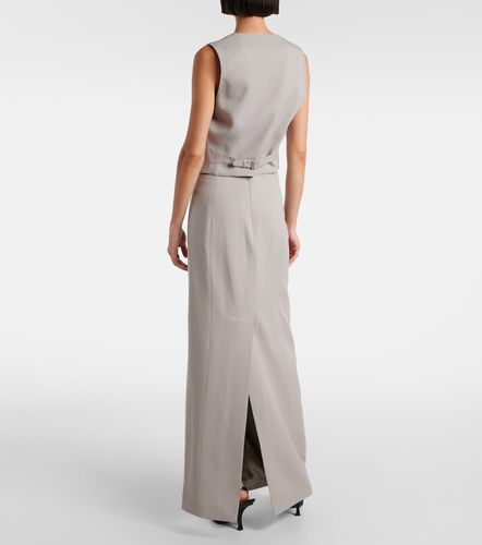 Column virgin wool maxi skirt - Wardrobe.NYC - Modalova