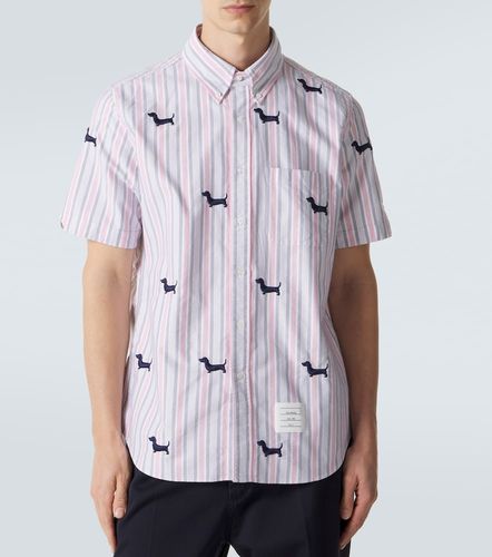 Thom Browne Striped cotton shirt - Thom Browne - Modalova