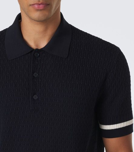 Givenchy Crochet cotton polo shirt - Givenchy - Modalova