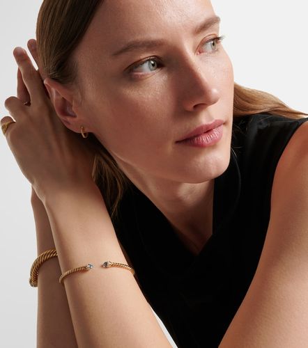 CablespiraÂ® Flex 18kt cuff bracelet with topazes and diamonds - David Yurman - Modalova